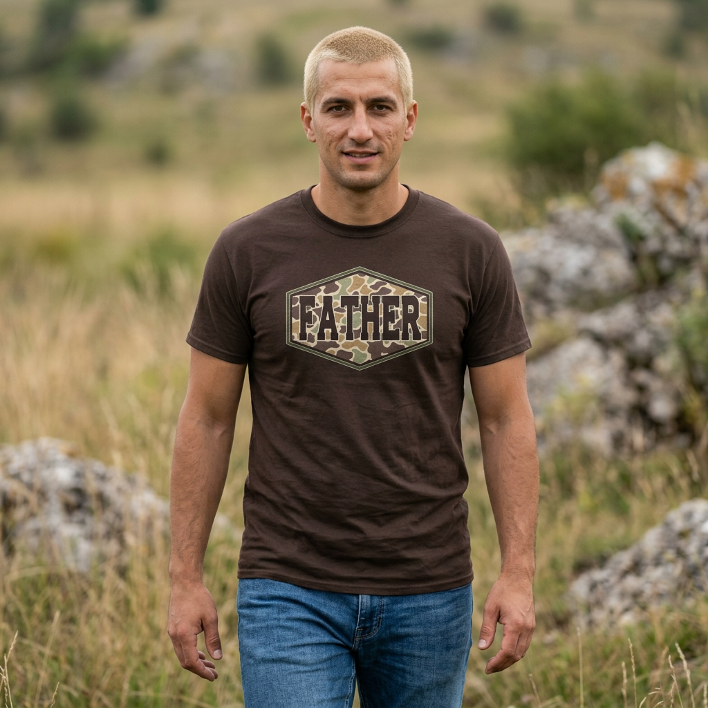 Father Camo Tee
