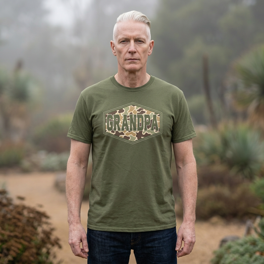 Grandpa Camo Tee