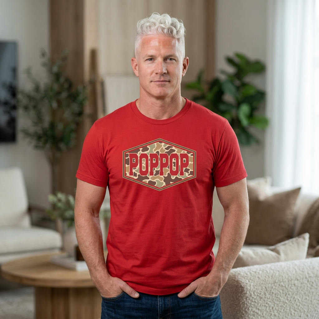 PopPop Camo Tee