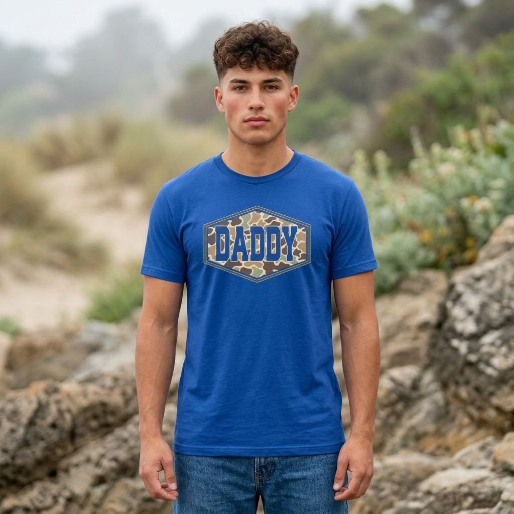 Daddy Camo Tee