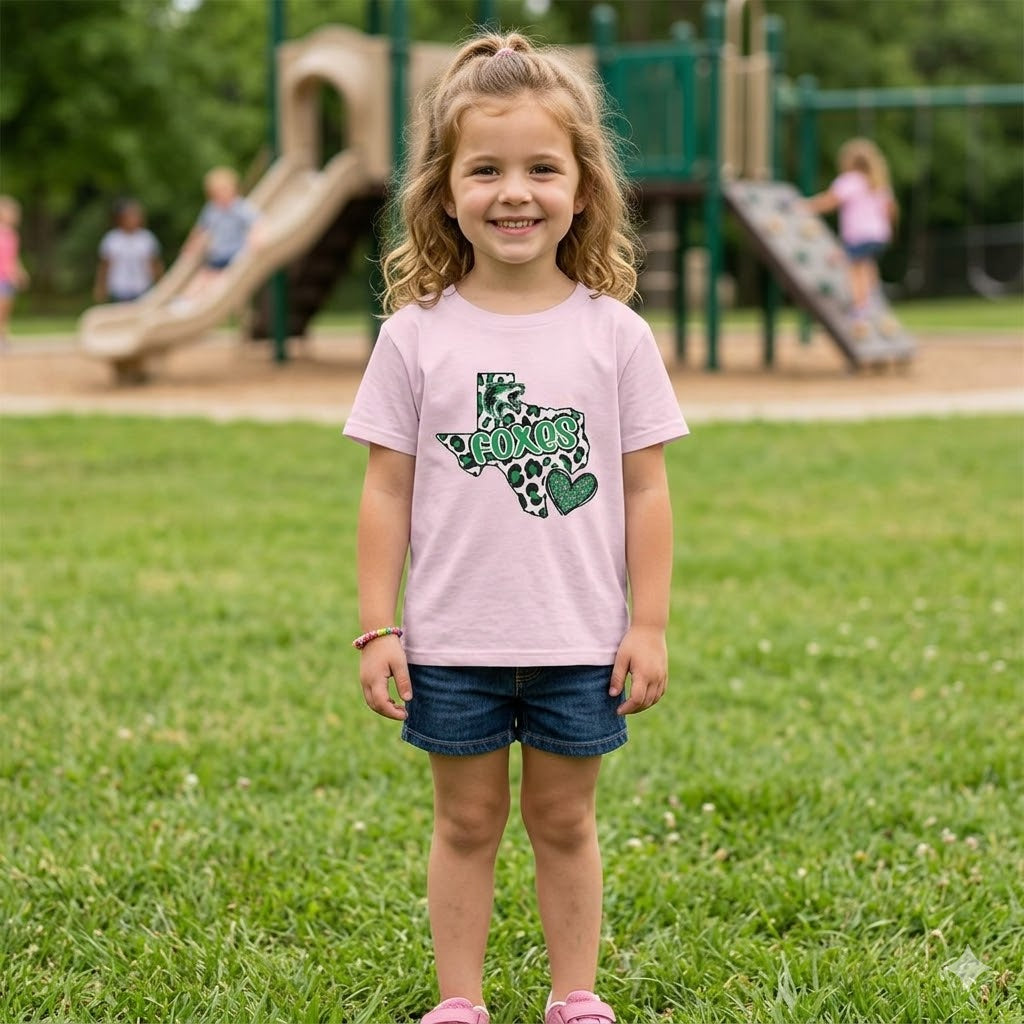 Texas Foxes Kids Tee
