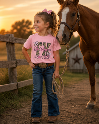 Girls - "She's from TX I Can Tell" Tee