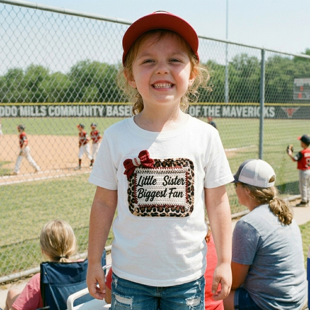 “Little Sister Biggest Fan” Toddler