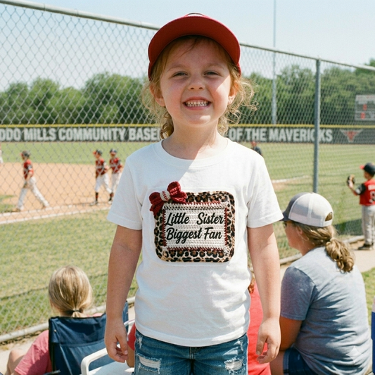 “Little Sister Biggest Fan” Toddler
