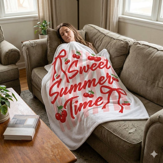 “Sweet Summer Time” Throw Blanket