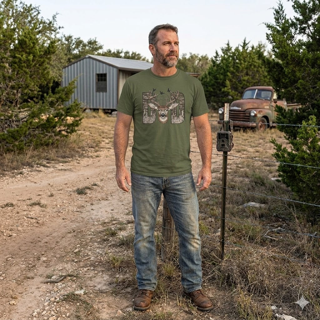 Dad Deer Hunting T-Shirt