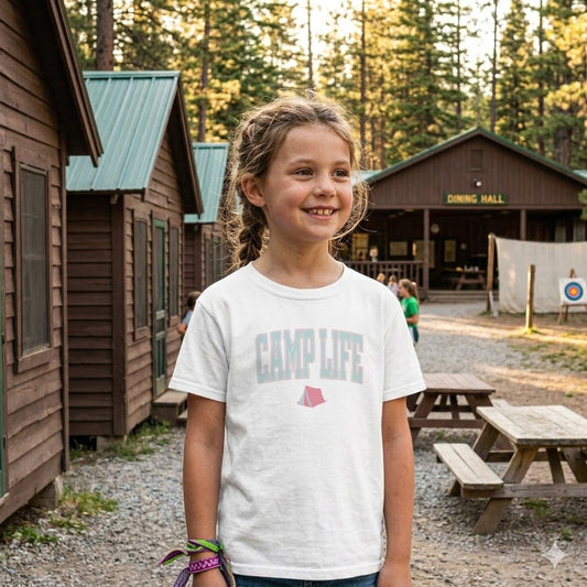 Kids "Camp Life" T‑Shirt