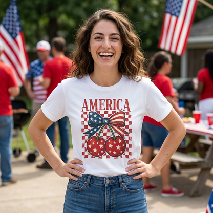 America Cherry Tee