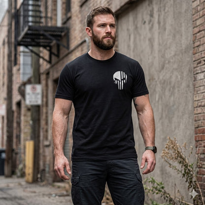 American Skull Tee