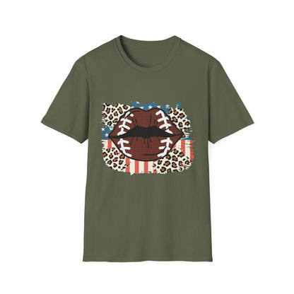 Football Lips Graphic Tee