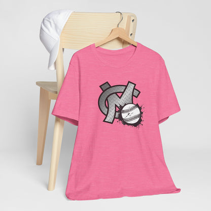 CM FOX BASEBALL UNISEX TEE