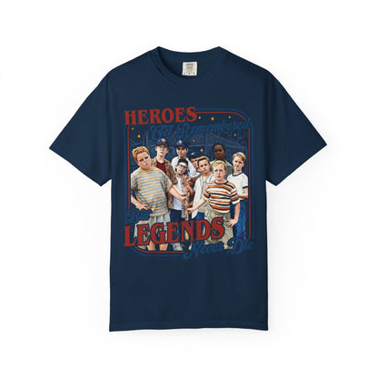 Heroes Get Remembered Legends Never Die T-Shirt