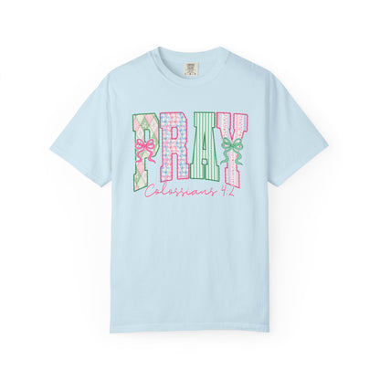 Pray Floral Graphic Tee