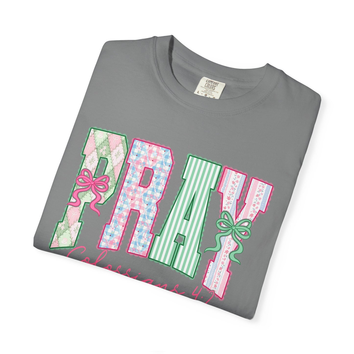 Pray Floral Graphic Tee
