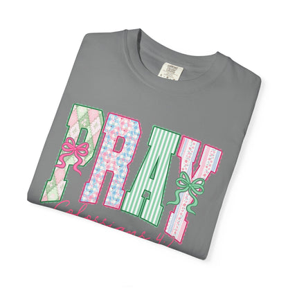 Pray Floral Graphic Tee