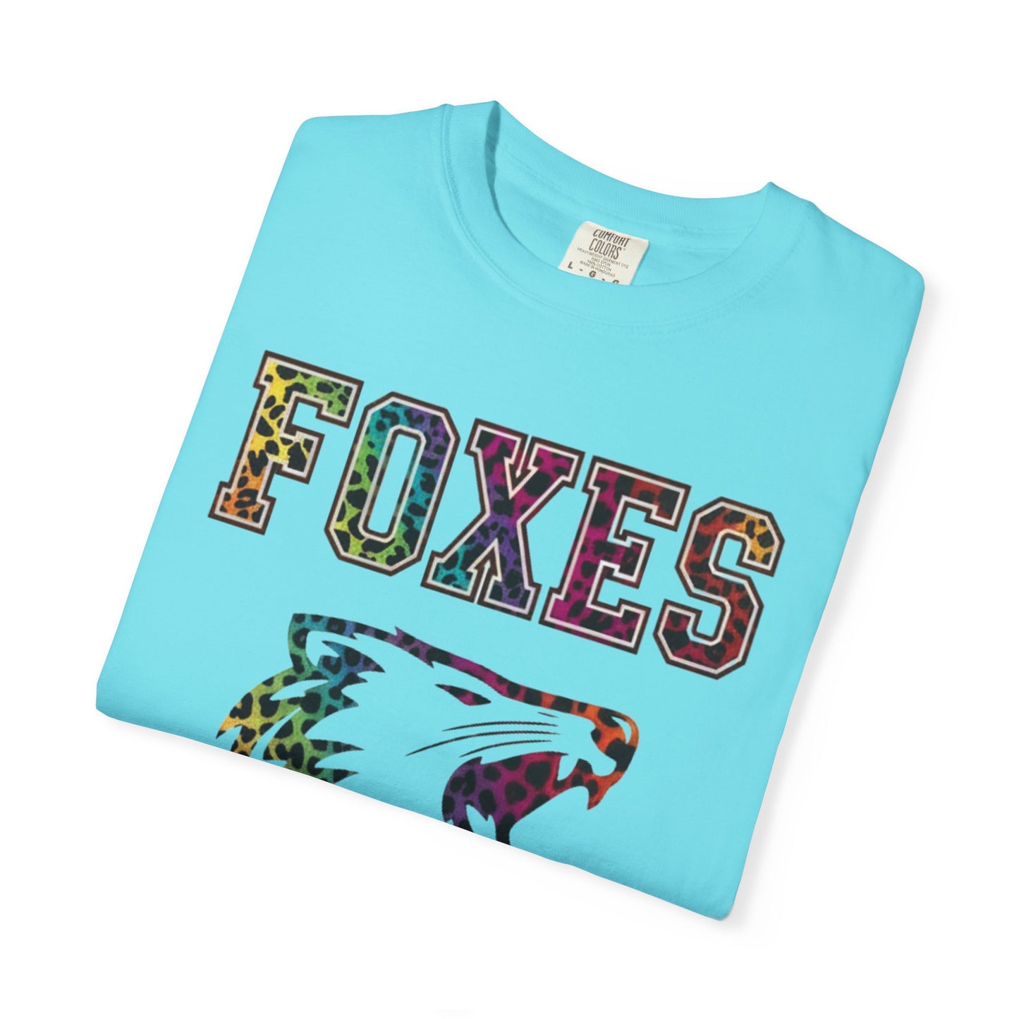 Foxes Leopard Mascot Tee