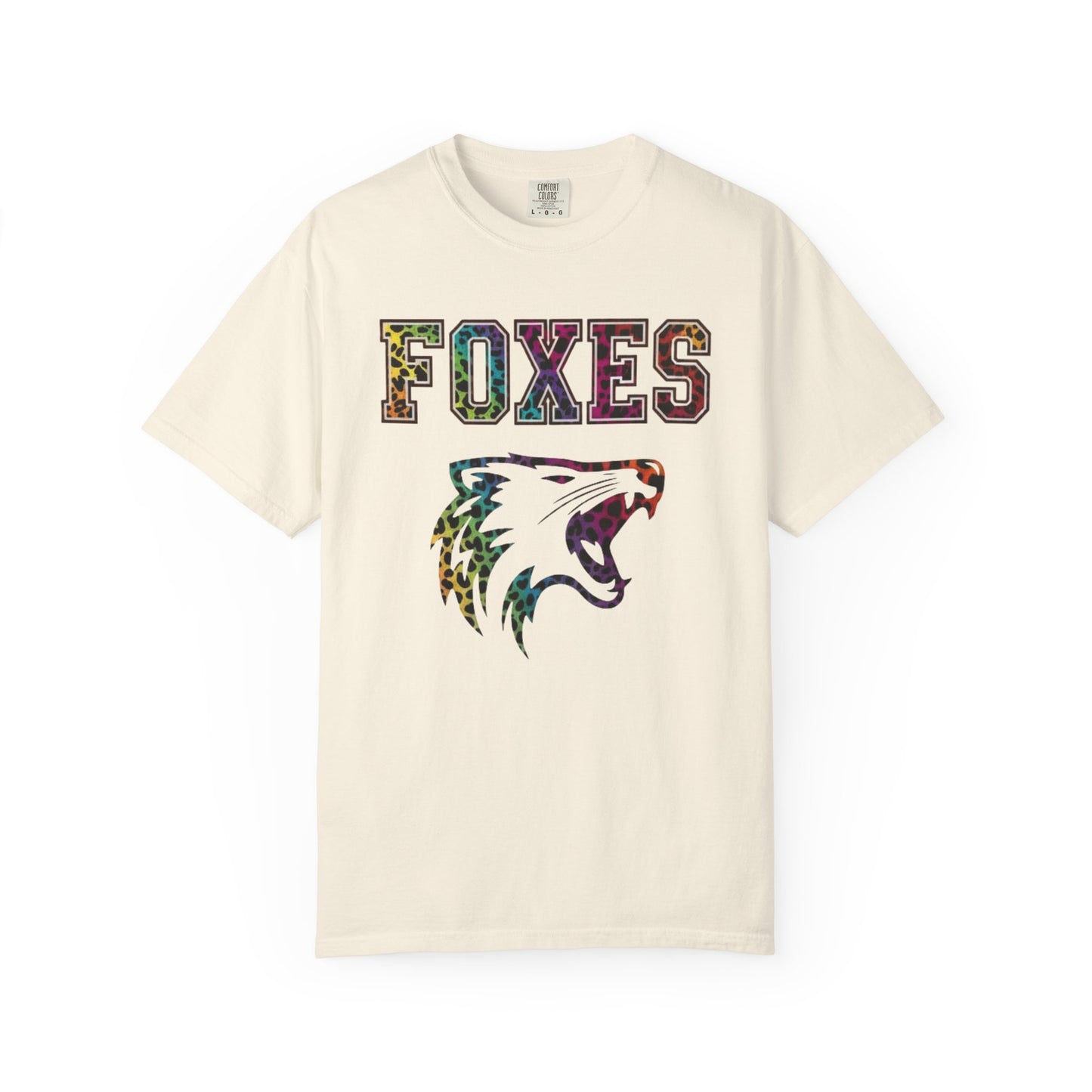 Foxes Leopard Mascot Tee