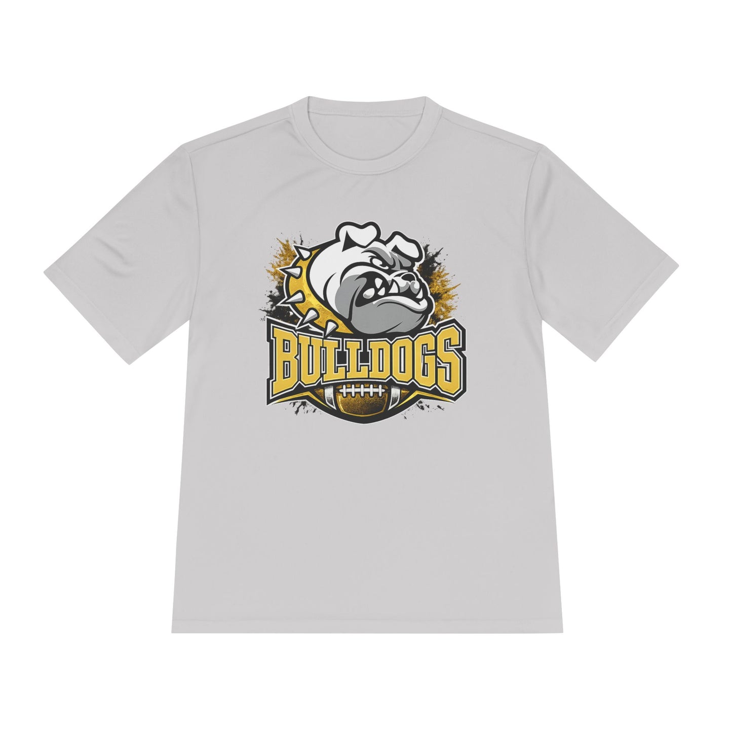 Bulldogs Football Mascot Tee — Moisture‑Wicking Sports Shirt