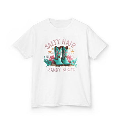 Salty Hair, Sandy Boots" Tee