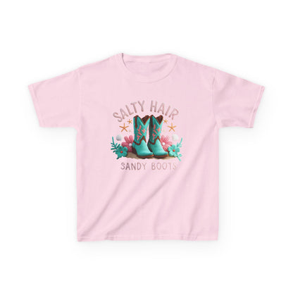 Salty Hair, Sandy Boots" Tee