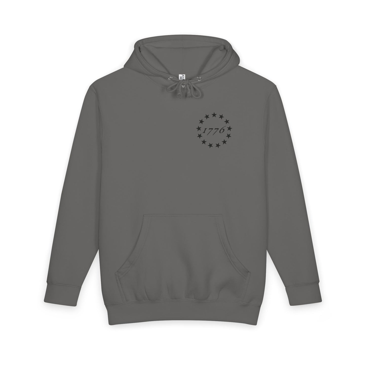 Hoodie — 1776 Betsy Ross Flag Distressed American Patriot Pullover