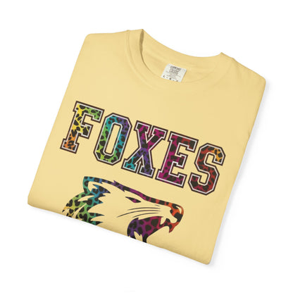 Foxes Leopard Mascot Tee