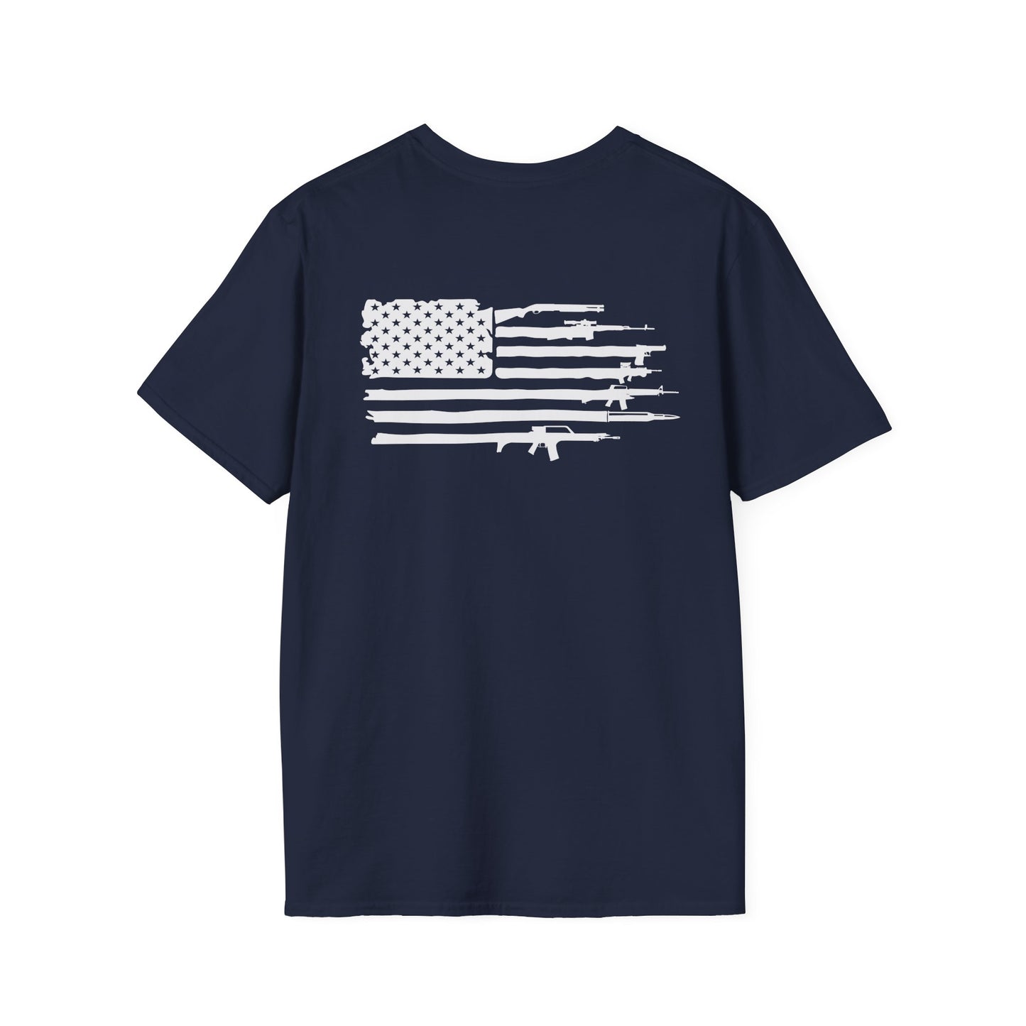 American Flag Rifle T-Shirt