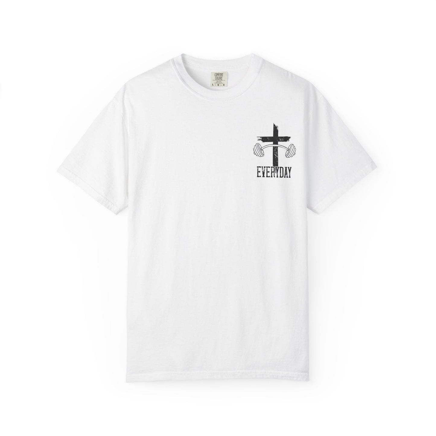 "Wake Up Worship Workout" Men's Tee - Front& Back