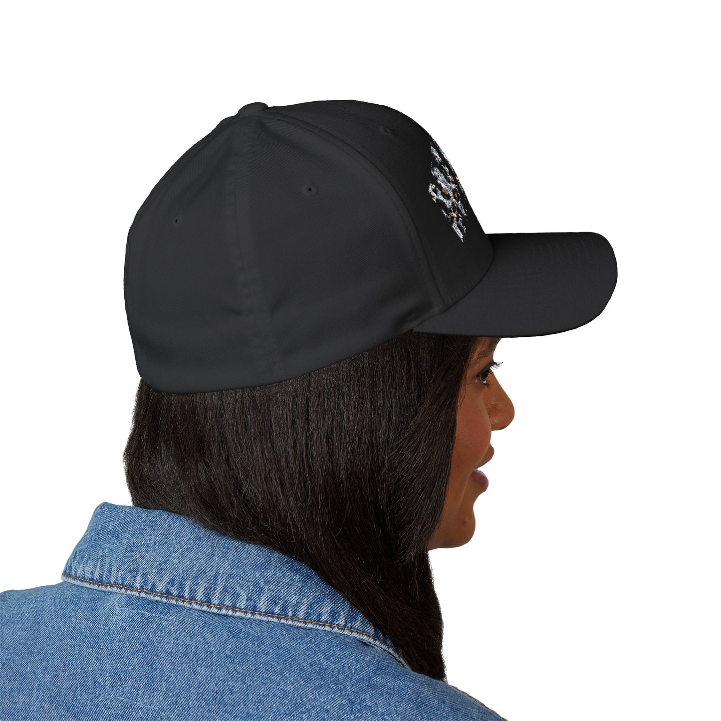Wifey Embroidered Leopard Print Cap