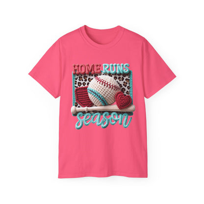 Baseball Home Runs Season Tee