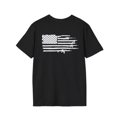 American Flag Rifle T-Shirt