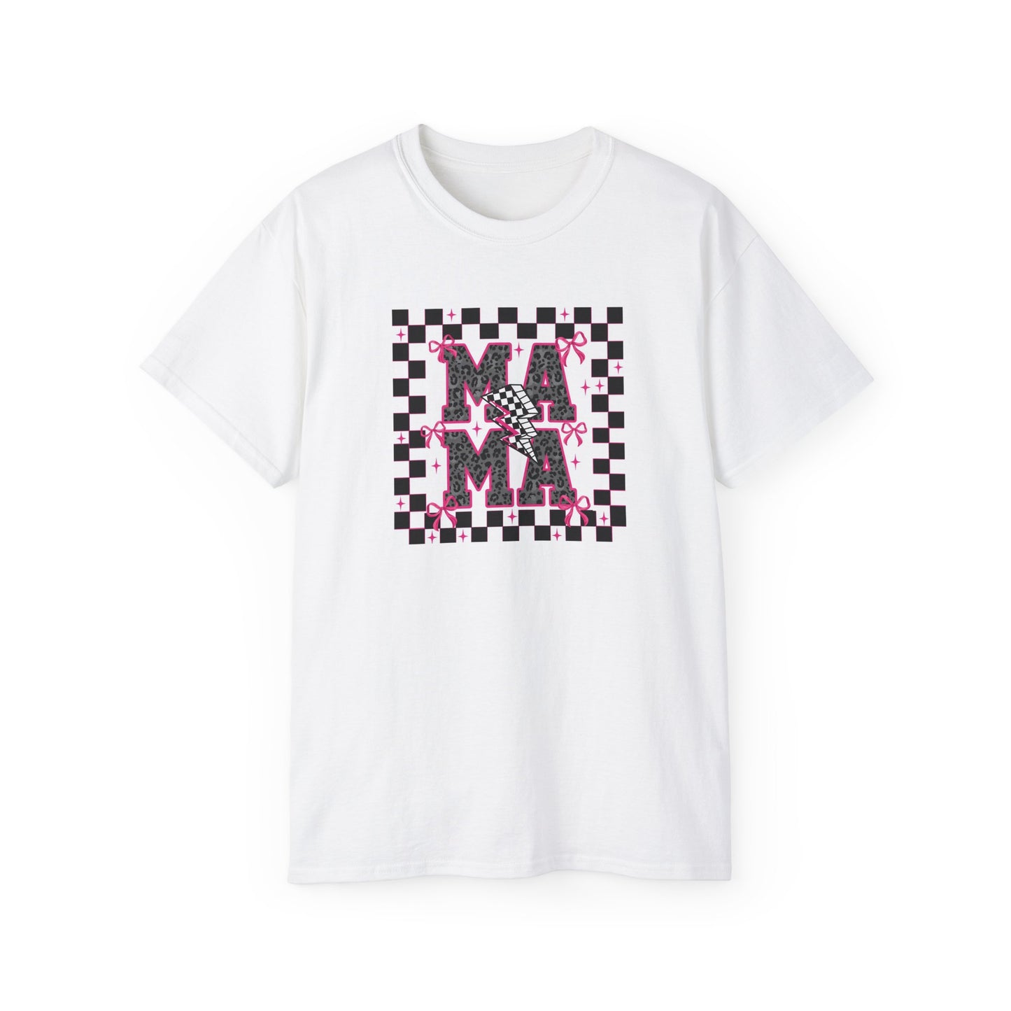 Mama Checkerboard Tee