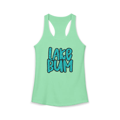 Lake Bum Racerback Tank
