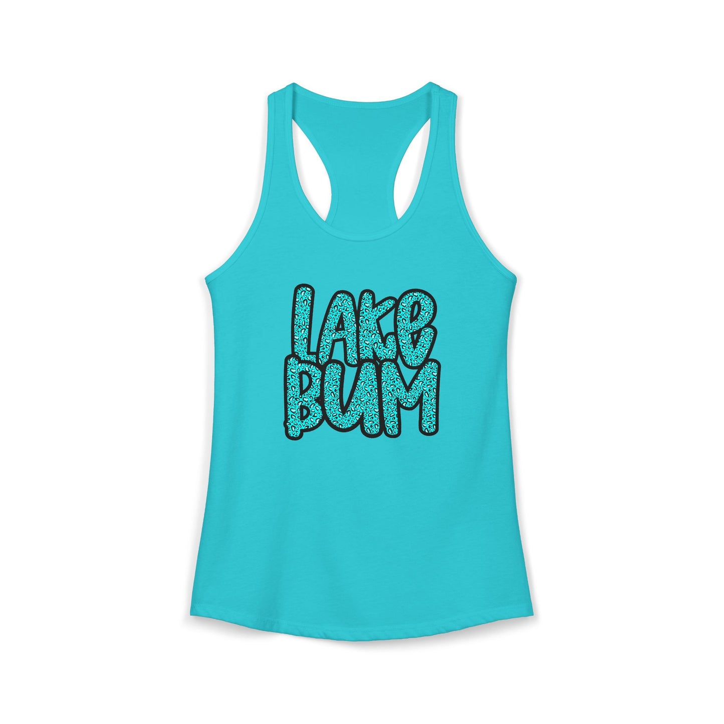 Lake Bum Racerback Tank