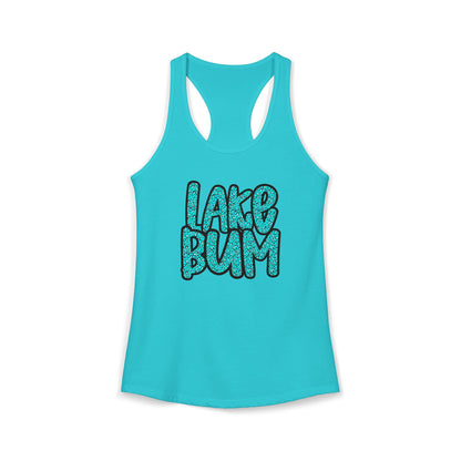 Lake Bum Racerback Tank