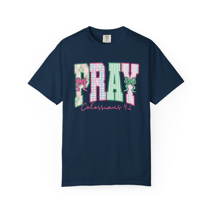 Pray Floral Graphic Tee