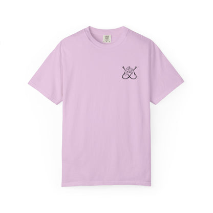 Fishing Hook Flag T-Shirt — "Bite Me" Back Graphic