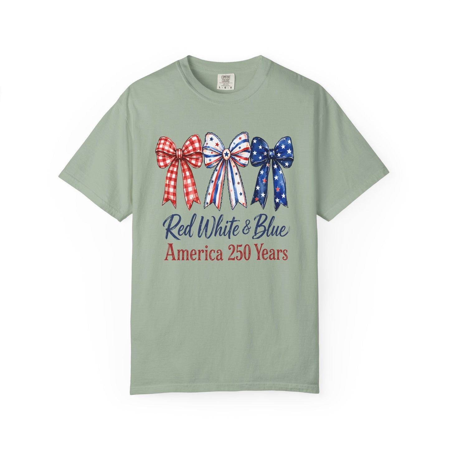 Patriotic Red White & Blue Tee