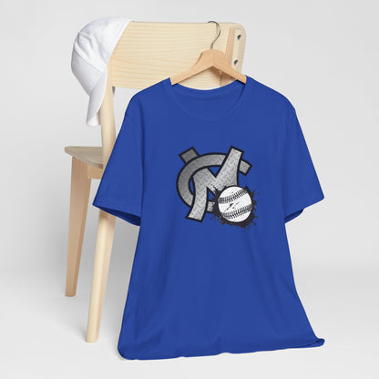 CM FOX BASEBALL UNISEX TEE