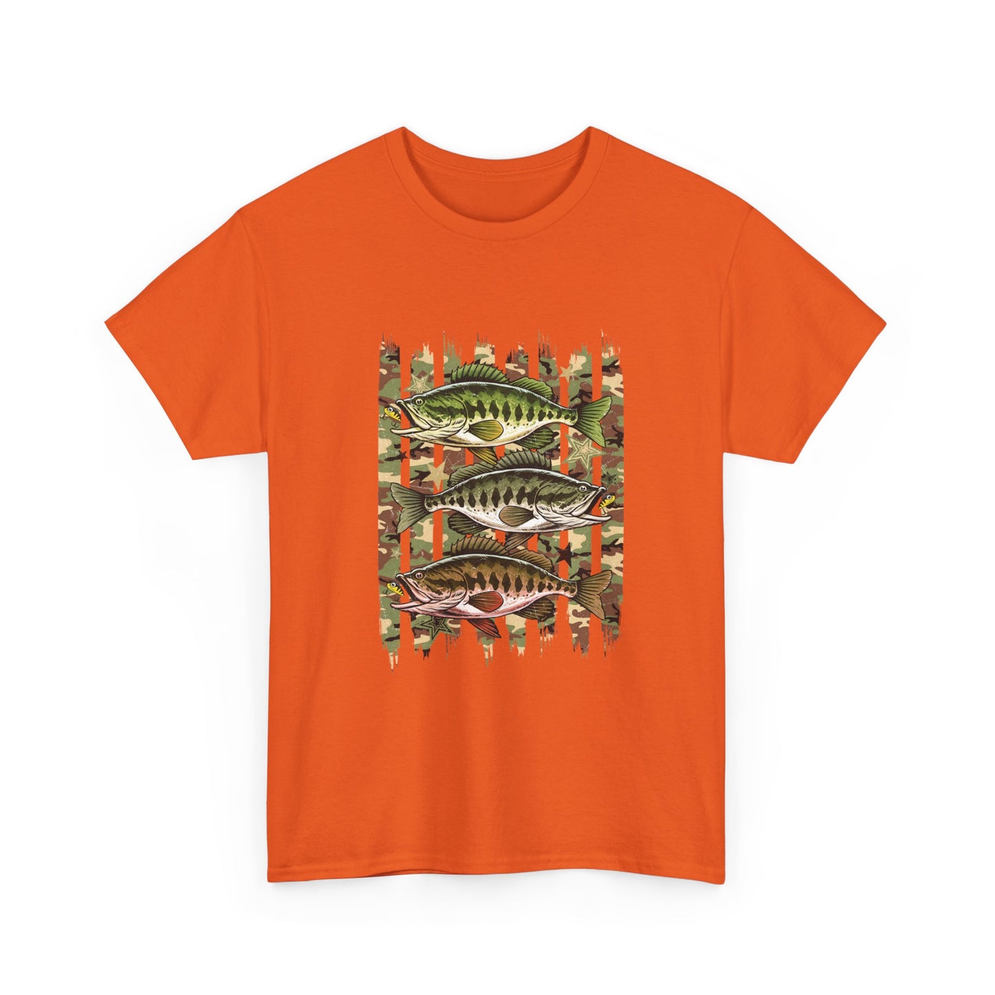 Fishing Bass Camouflage Tee