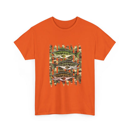 Fishing Bass Camouflage Tee