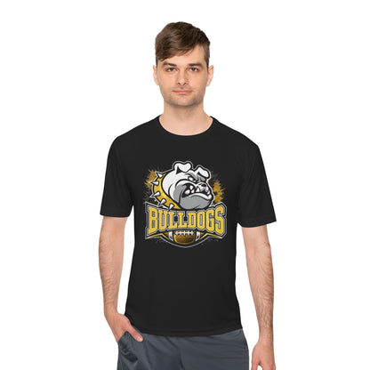 Bulldogs Football Mascot Tee — Moisture‑Wicking Sports Shirt