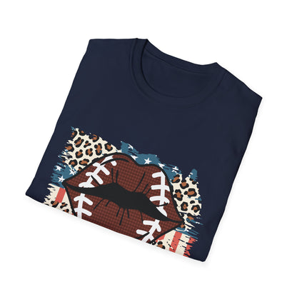 Football Lips Graphic Tee