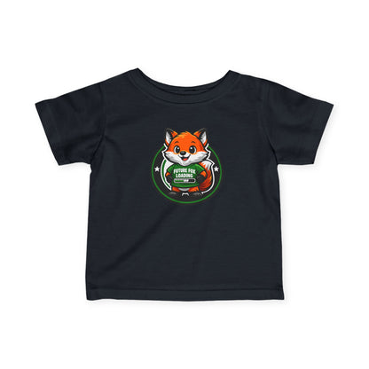Infant Tee — Cute Fox 'Future Firefighter' Baby Shirt