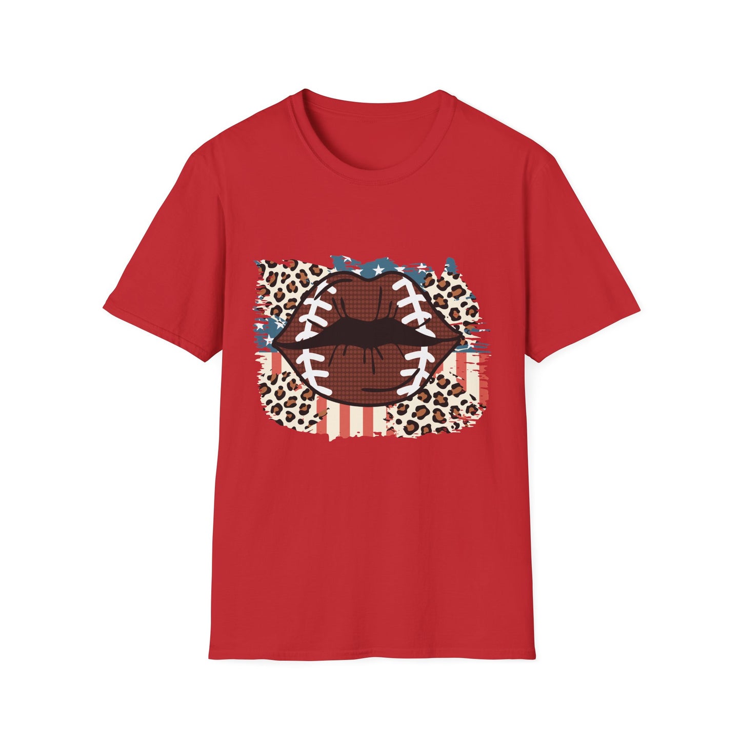Football Lips Graphic Tee