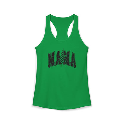 Mama Checker Racerback Tank