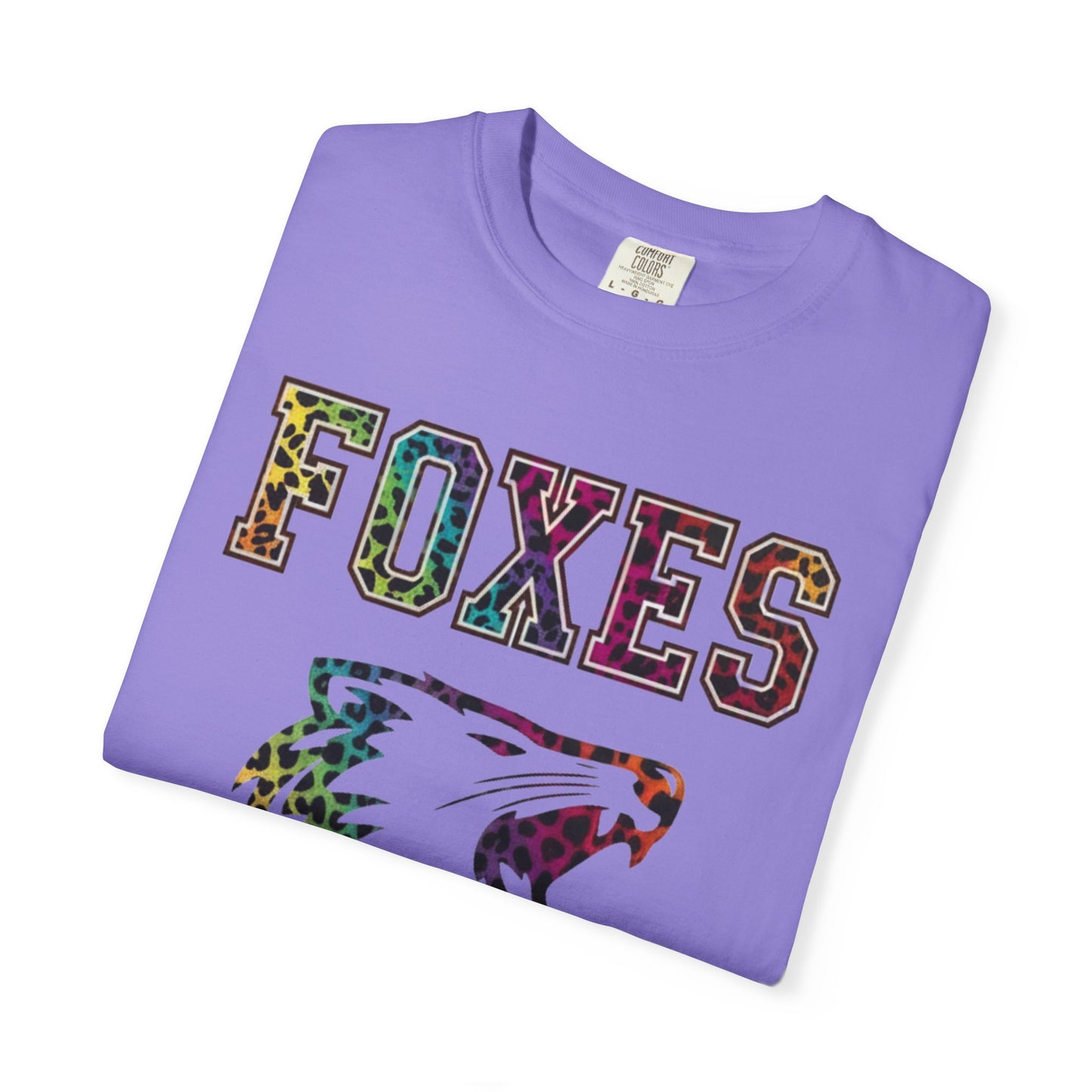 Foxes Leopard Mascot Tee