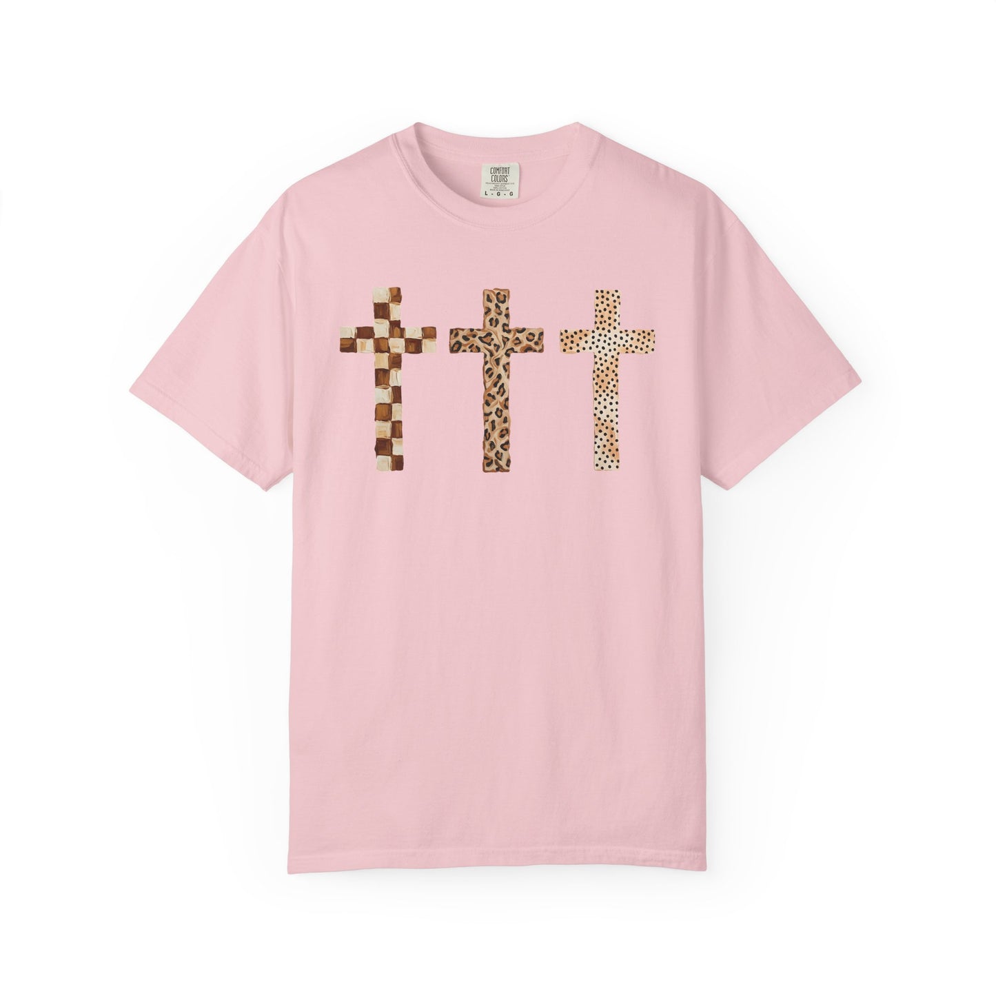 Animal Print Cross Tee
