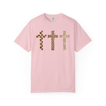 Animal Print Cross Tee