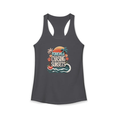 Sunsets Racerback Tank